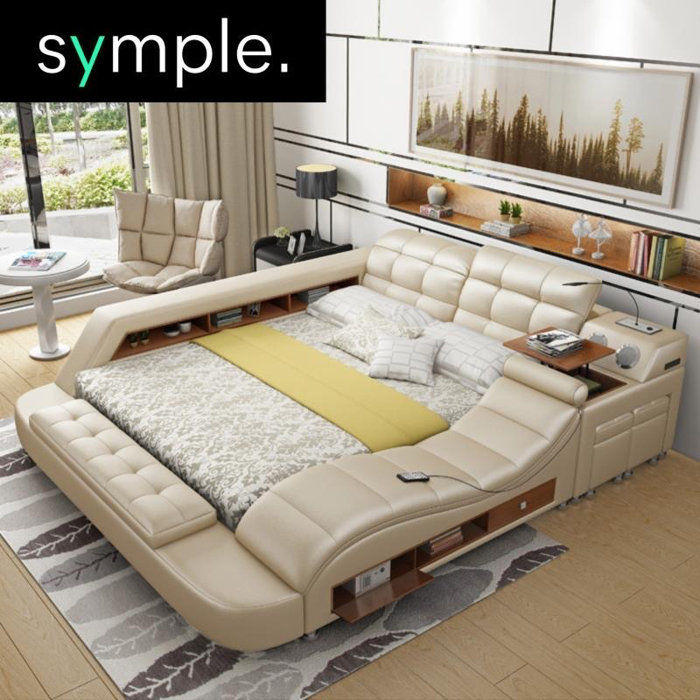 Symple Designs Inc Upholstered Bed Wayfair